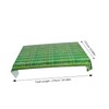 Hohopeti 2pcs Football Party Tablecloth Reusable Table Cover Grass Print
