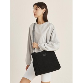 CLUCI Corduroy Tote Bag For Women Casual Zipper Tote Fashion Shoulder Handbag Hobo Bag