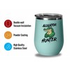 Zookeeper Teal Edition Wine Tumbler 12oz - Alligator Hunter -