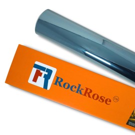RockRose 50% Air Nano Ceramic Car Window Tint 20 in x 25FT 2PLY Charcoal Privacy Film Heat, UV 99%, and IRR 93% to 95% for Auto or Home Adhesive Film Easy Shrink, Plotter Friendly