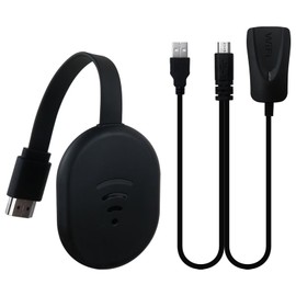 Xspeedonline Wireless HDMI Display Dongle Adapter, Wireless Transmitter, Streaming Media Video/Audio/File HDMI Wireless Extender from Laptop, PC, Smartphone to HDTV Projector Monitor