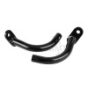 Unbranded Black Saddlebag Guard Eliminator Support Bracket For Harley Electra