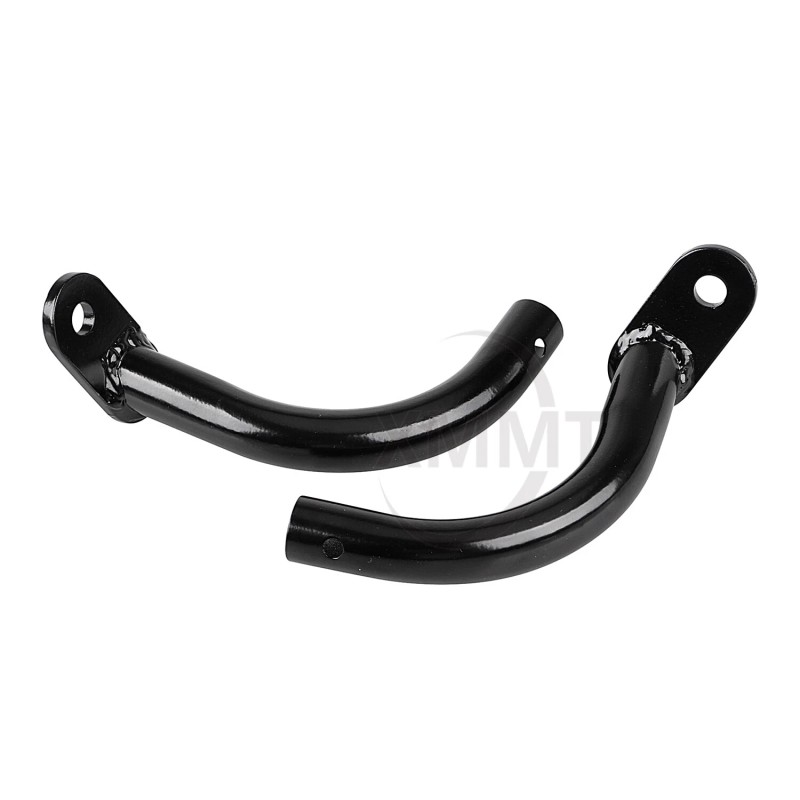 Unbranded Black Saddlebag Guard Eliminator Support Bracket For Harley Electra
