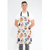 Wasach Cute Cupcake Pattern Apron,Sweet Dessert Apron,Adjustable Neck Bib Apron