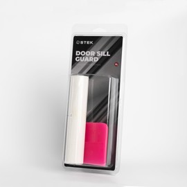 Door Sill Guard XL (1EA) - Car Universal TPU Trunk Surface Protector Tape (5.98"x78.74") XL Size + Pink Squeegee