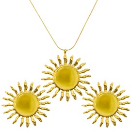 JNF Gold Charm necklace for women Crystal Rhinestone Coins Beach Heart Fruit Sun Moon Star Boho Gold Silver Paperclip Chain Charm Necklaces