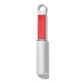 OXO Good Grips - Cepillo Reutilizable para Pelusas, Rojo/Gris, 1 Pieza