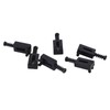 6 Pcs Electric Guitar Bridge Saddle Standard Zinc Alloy Guitar