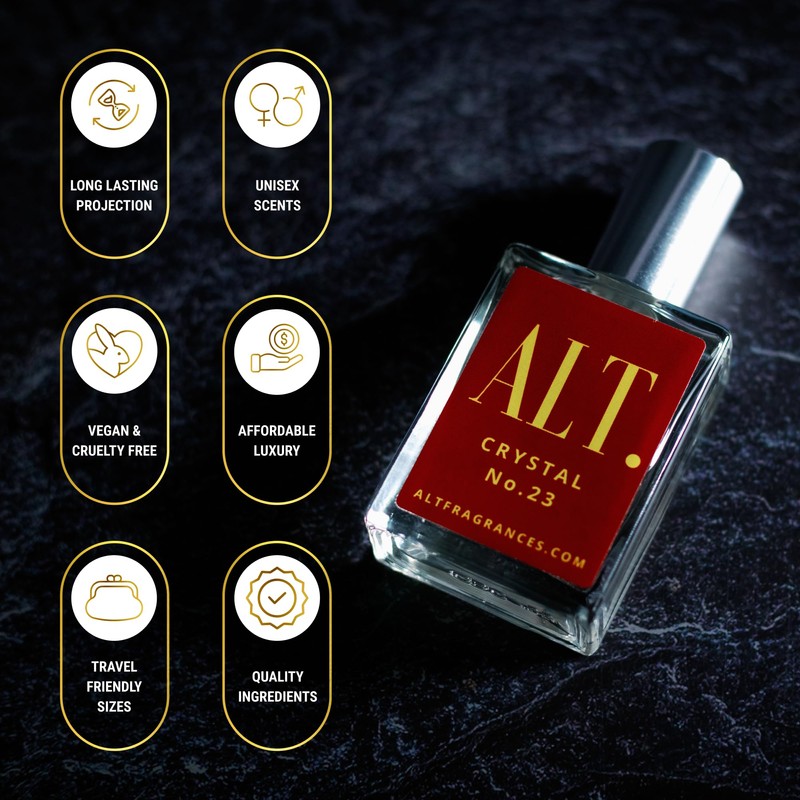 ALT. FRAGRANCES Crystal No. 23 Extrait de Parfum Unisex Perfume