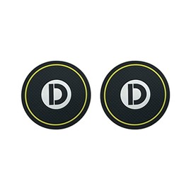 D-SPORT 08220-YE Round Coaster Yellow