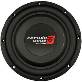 Cerwin Vega VPS102D 10" 2Ω 600W Max/300W RMSDual Voice Coil Shallow Subwoofer, Black