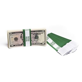 Barred ABA $250 Currency Band Bundles (1,000 Bands)