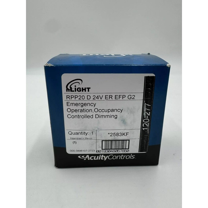 Acuity NEW AcuityControls RPP20 D 24V ER EFP G2 Emergency
