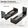 PUTORSEN PUTORSEN Soundbar Wall Mount Bracket, Speaker Wall Mount, Dual