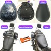 Matte Motorcycle Seat Cover, DIY Universal Elastic Cushion Pad Replace