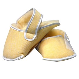 Skil-Care Synthetic Sheepskin Relief Slipper for Footrest, Small-Medium, 1 Pair - Additional Comfort for Wheelchair or Geri-chair Patients, Wheelchair Cushions and Accessories, 703350