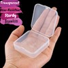 Mr. Pen- Small Plastic Containers, Clear, 12 pcs, Small Bead