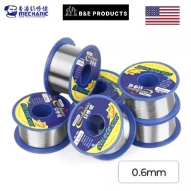 Mechanic SX-862 0.6mm 60g Double Rosin Core Solder Wire 183°c Low Melting Point