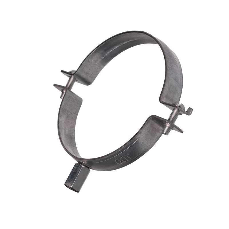 Pipe Clamp Diameter 100 mm Spiral Duct Pipe Holder Pipe