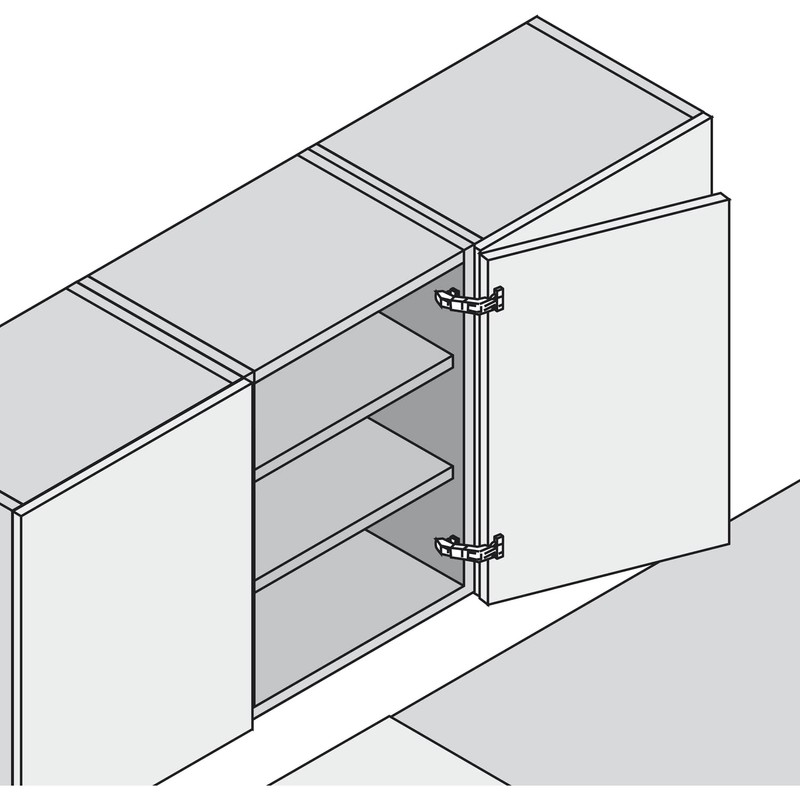BLUM Clip Top Wide Angle Hinge 170° 9.5 mm Offset
