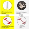 Eowppue 12Pcs Heavy-Duty Bungee Cords & Deck Plank Stakes Combo