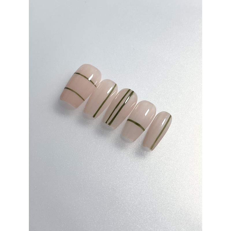 Plki Handmade Nail Tips - Round / 플키 수제네일팁 -