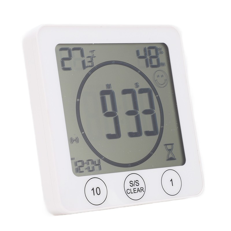 Temperature and Humidity Meter Indoor Thermometer Hygrometer Timer for Home