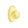 Emtek Passage Set, Style 8 Rosette, Norwich Knob, Oil Rubbed