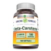 amazing nutrition Amazing Formulas Beta Carotene 25000 IU 180 Softgel