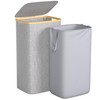 Foluck Large Laundry Hamper, 100L Waterproof Laundry Basket with Lid