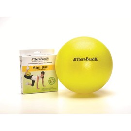 THERABAND Mini Ball, Small Exercise Ball for Yoga, Pilates, Abdominal Workouts, Shoulder Therapy, Core Strengthening, At-Home Gym & Physical Therapy Tool