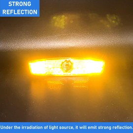MGMSINYO Reflector Bike Wheel Reflectors Bicycle Spoke Reflector Safety Warning Night Riding