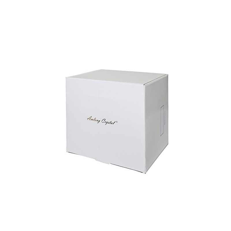 Amlong Crystal 5-Arm Crystal Candelabra