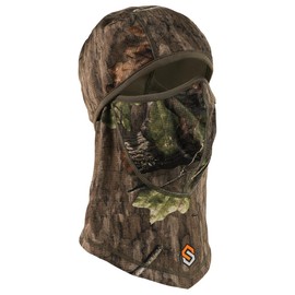 ScentLok Lightweight Headcover, Camo Balaclava Face Mask for Hunting, Camping, and Outdoor Use, One Size (Mossy Oak Country Roots)