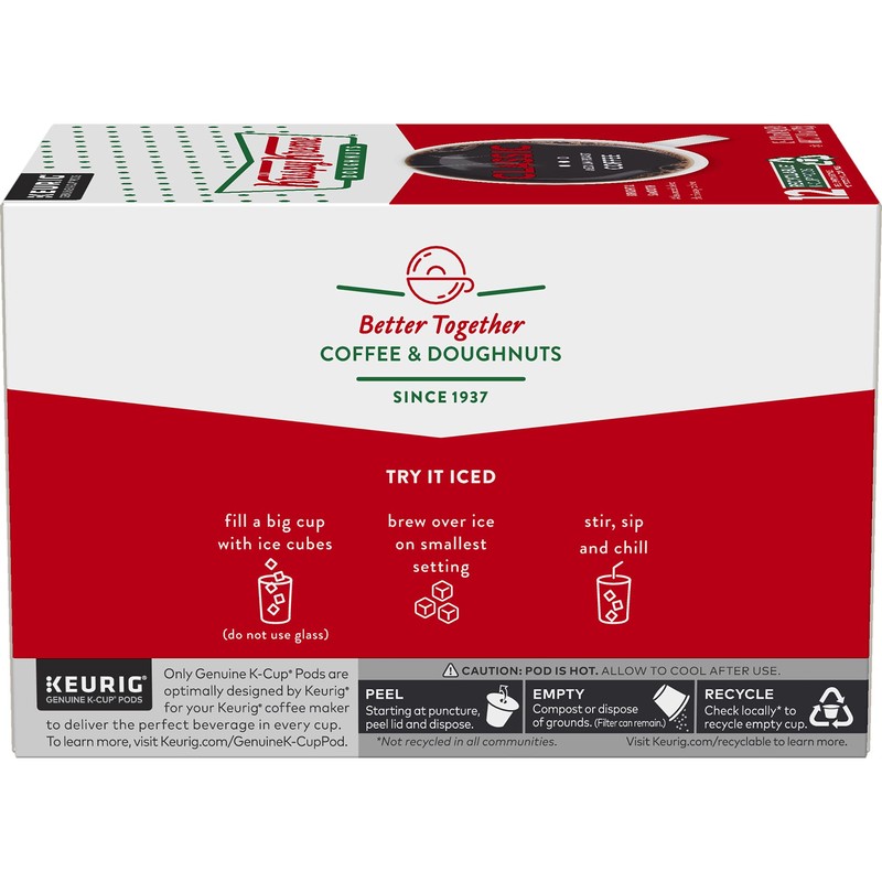 Krispy Kreme Classic Keurig Single-Serve K-Cup Pods, Medium Roast Coffee,