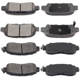 INEEDUP Disc Brake Pads Set Front & Rear For Nissan Altima 2013-2023 D905 D1650(8PCS)