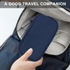 Tking Versatile Travel Organiser with Zip, Double Layer Electronic Accessories,