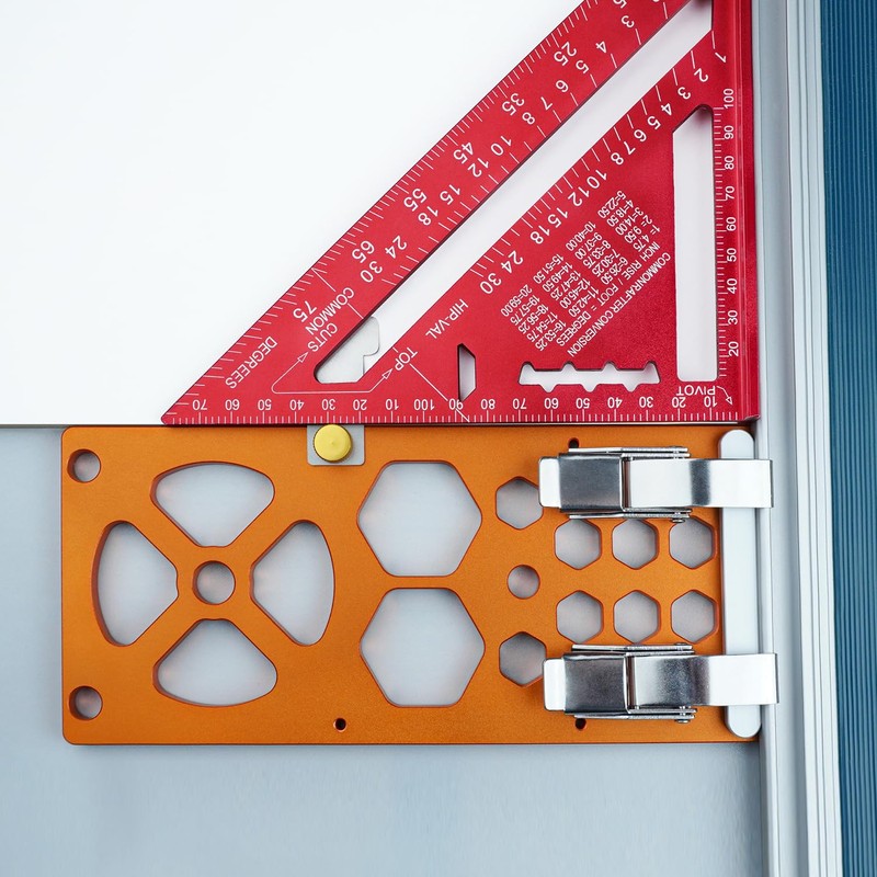 Track Saw Square Guide Rail Accessory,Guide Rail Square,Enhanced Stability for