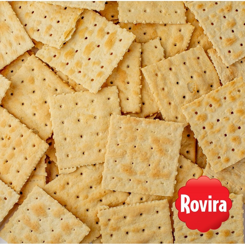 Rovira Export Soda Crackers, 21 oz. Bucket - A Perfect