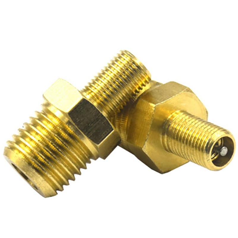 5pcs Tank Valve, Schrader Valve Standard Valve Core with 1/4''NPT