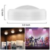 Yiliaw LED Puck Lights with Remote Control, AA Battery Operated,