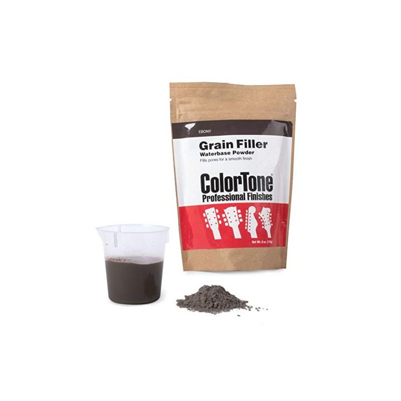 ColorTone Powdered Grain Filler, Ebony