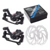 GBHU Frenos De Disco Mecánicos Para Bicicleta Freno Sistema 160mm