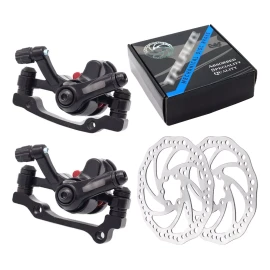 GBHU Frenos De Disco Mecánicos Para Bicicleta Freno Sistema 160mm