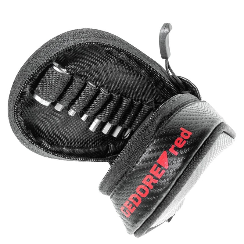 GEDORE red 13 Piece Bicycle Travel Tool Set Tyre Change
