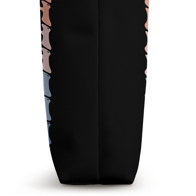 Rainbowfish Groovy Retro Fish Tote Bag