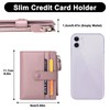 FALAN MULE Small Wallets for Women RFID Blocking Slim Bifold