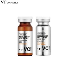 VT Reedle Shot Vita-Light Toning Essence Set 2items, Type:VC1000