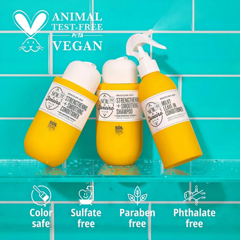 Sol De Janeiro Champú Reparador De Daños Y Acondicionador