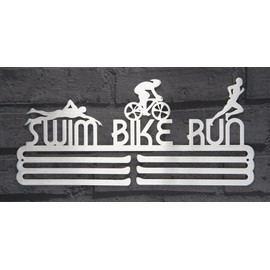 Medal Hangers - Medal Holder – Medal Display - Triathlon Gifts – Gifts For Triathletes - Medal Rack - Medal Display - Triathlon Medal Holder - Triathlon Medal Hanger- Triathlon Medal Display